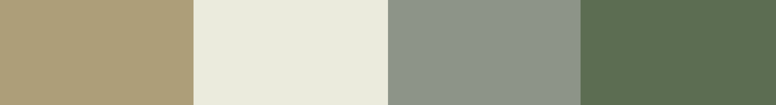 Kairo green and warm neutral color palette