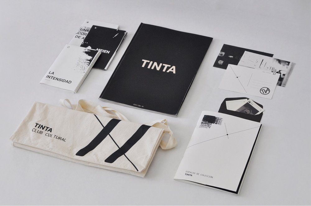 TINTA branding piece